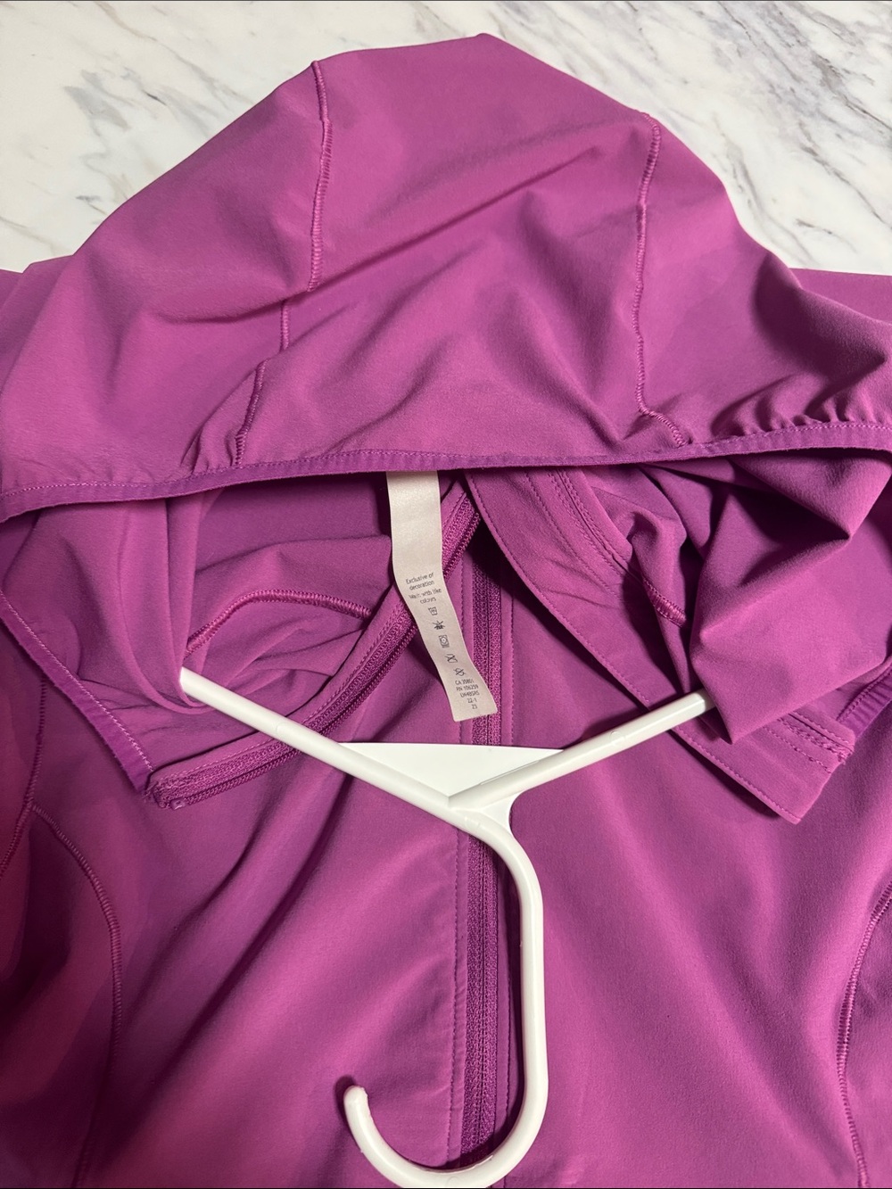 Lululemon Magenta Mist Over Windbreaker Running Jacket - Picture 5 of 11